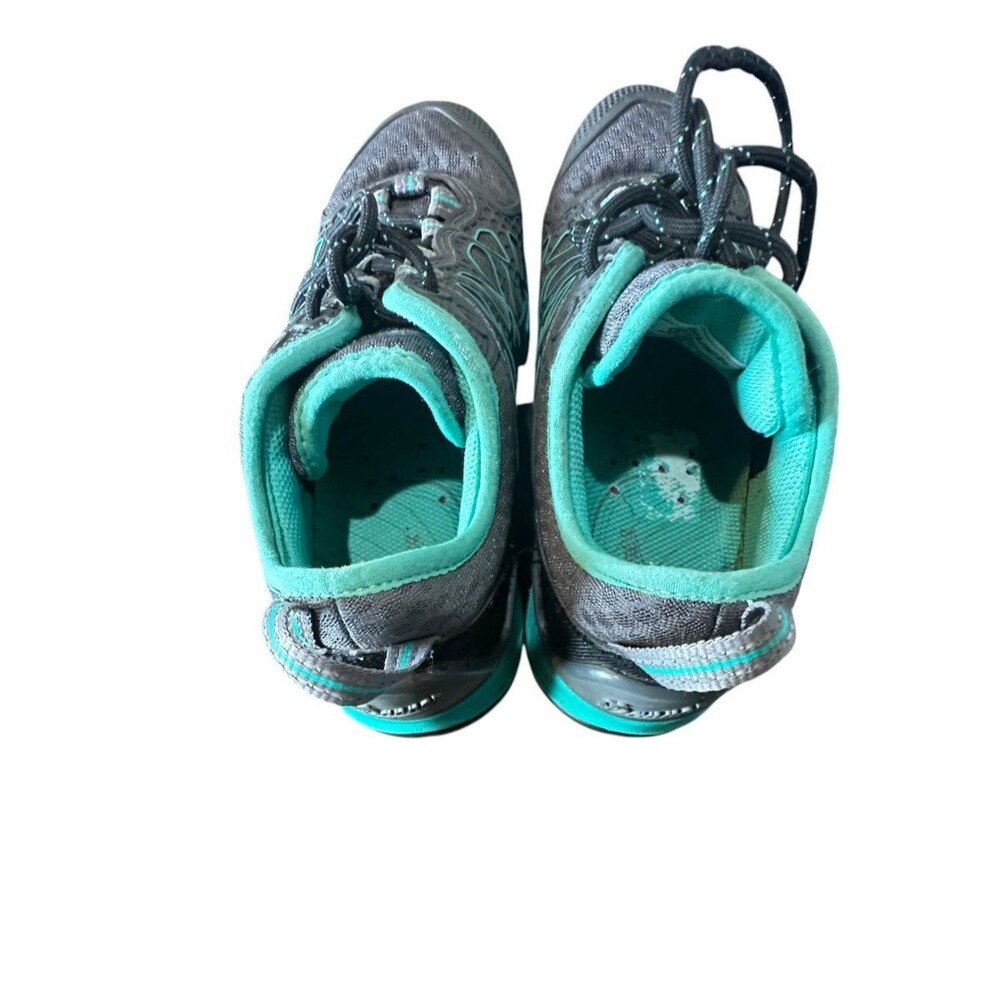 Women's Danner Extrovert 52140 Gray Hiking Shoes Gray Turquoise Womens Sz 6 M - Picture 6 of 11